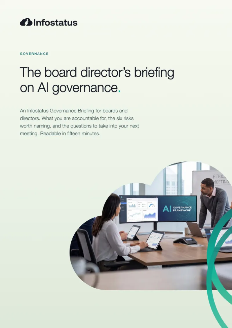 The Board Director's Briefing on AI Governance
